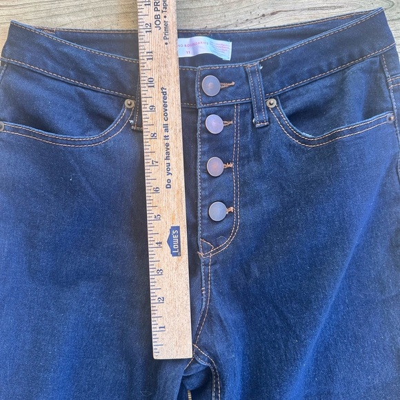 No Boundaries Blue Skinny Jeans High-Waisted - Picture 8 of 9